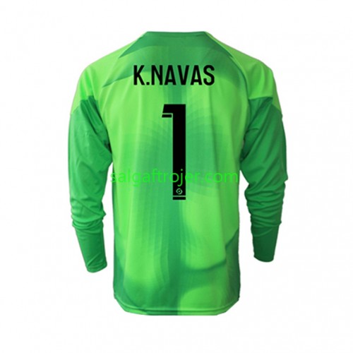 Paris Saint-Germain PSG Keylor Navas 1 Fodboldtrøjer Målmand Hjemmebanesæt 2022/23 Langærmet Paris Saint-Germain PSG Keylor Navas 1 Fodboldtrøjer Målmand Hjemmebanesæt 2022/23 Langærmet